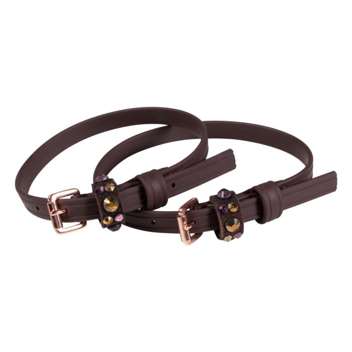 Cinturini per speroni - Stile glamour oro rosa -