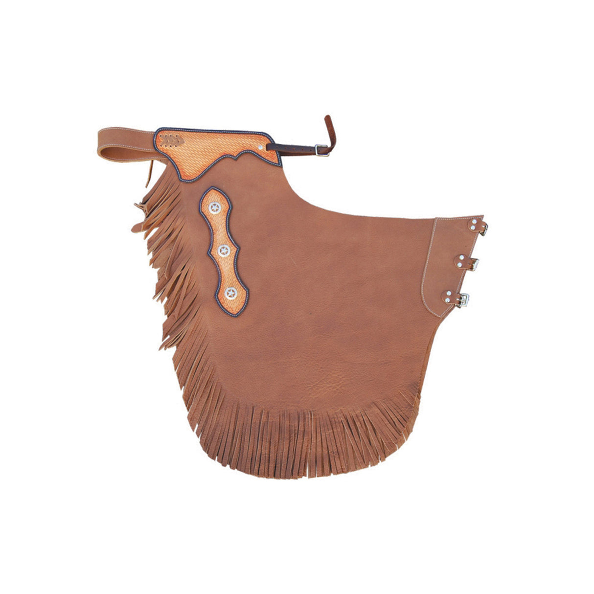 CHAPS PELLE LISCIA MODELLO "RODEO"