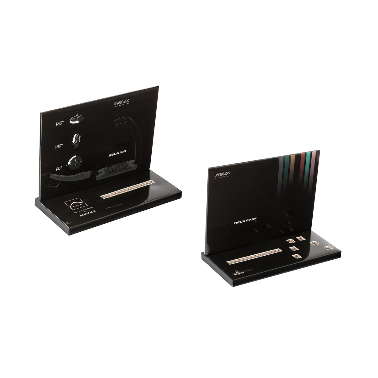 Espositore da tavolo per staffe REL-X