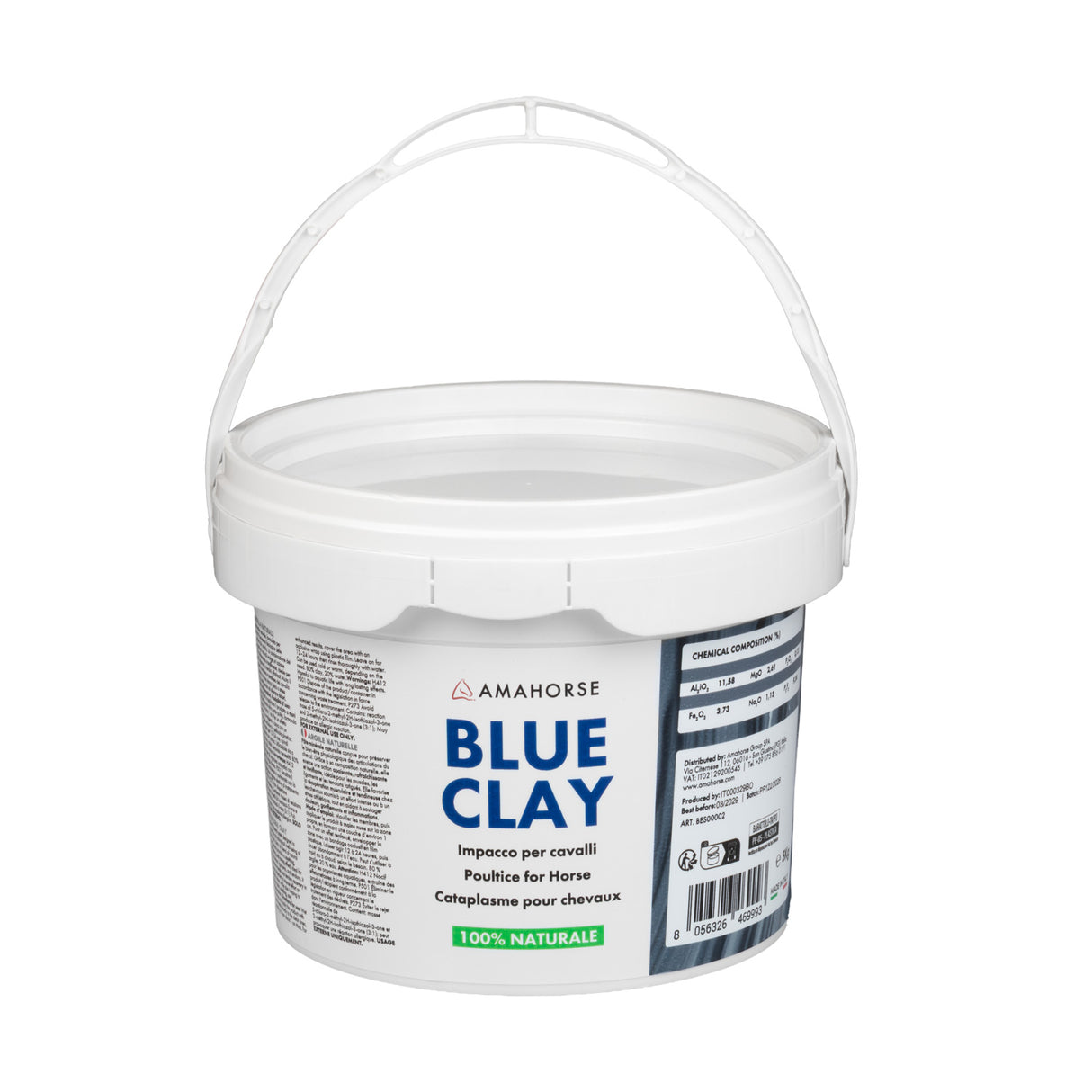 Blue clay 100% argilla natural (5kg)