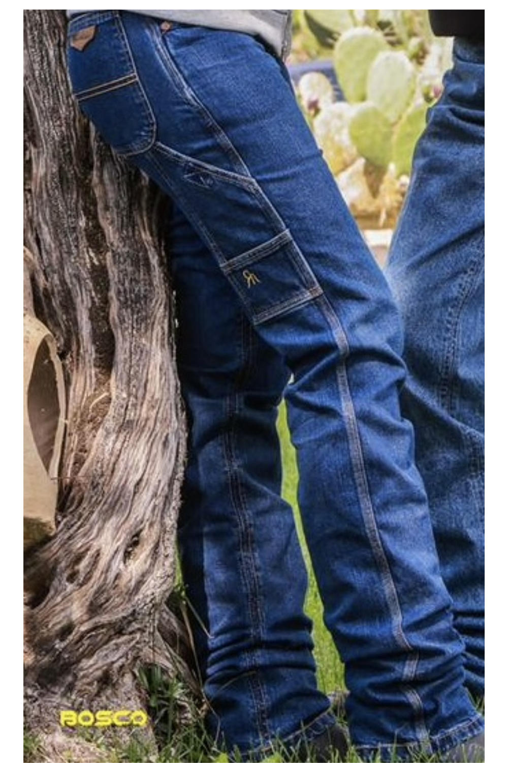 Rawhide Jeans Bull – Jeans Western Carpenter con Chaps