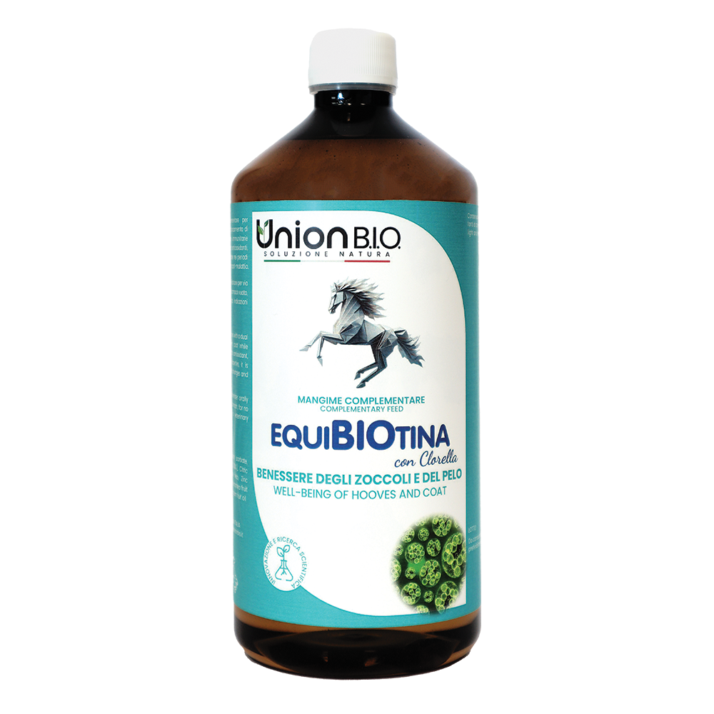 EQUIBIOTINA – Integratore per Zoccoli, Pelo e Difese Immunitarie del Cavallo