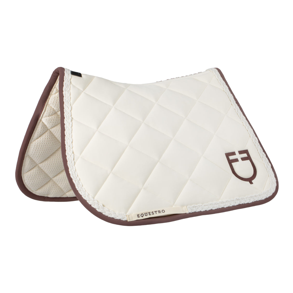 ANTIQUE WHITE (11-0105)/MARRON (18-1415)