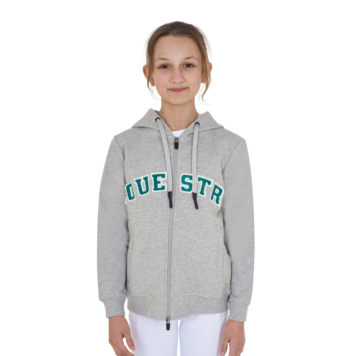 LIGHT GREY MELANGE/ULTRAMARINE GREEN (18-5338)