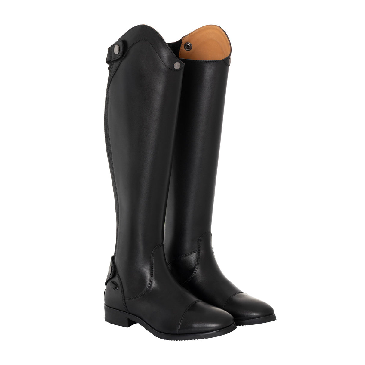 Stivali da Equitazione Unisex in Pelle di Vitello con Zip Posteriore – Equestro ETU01021