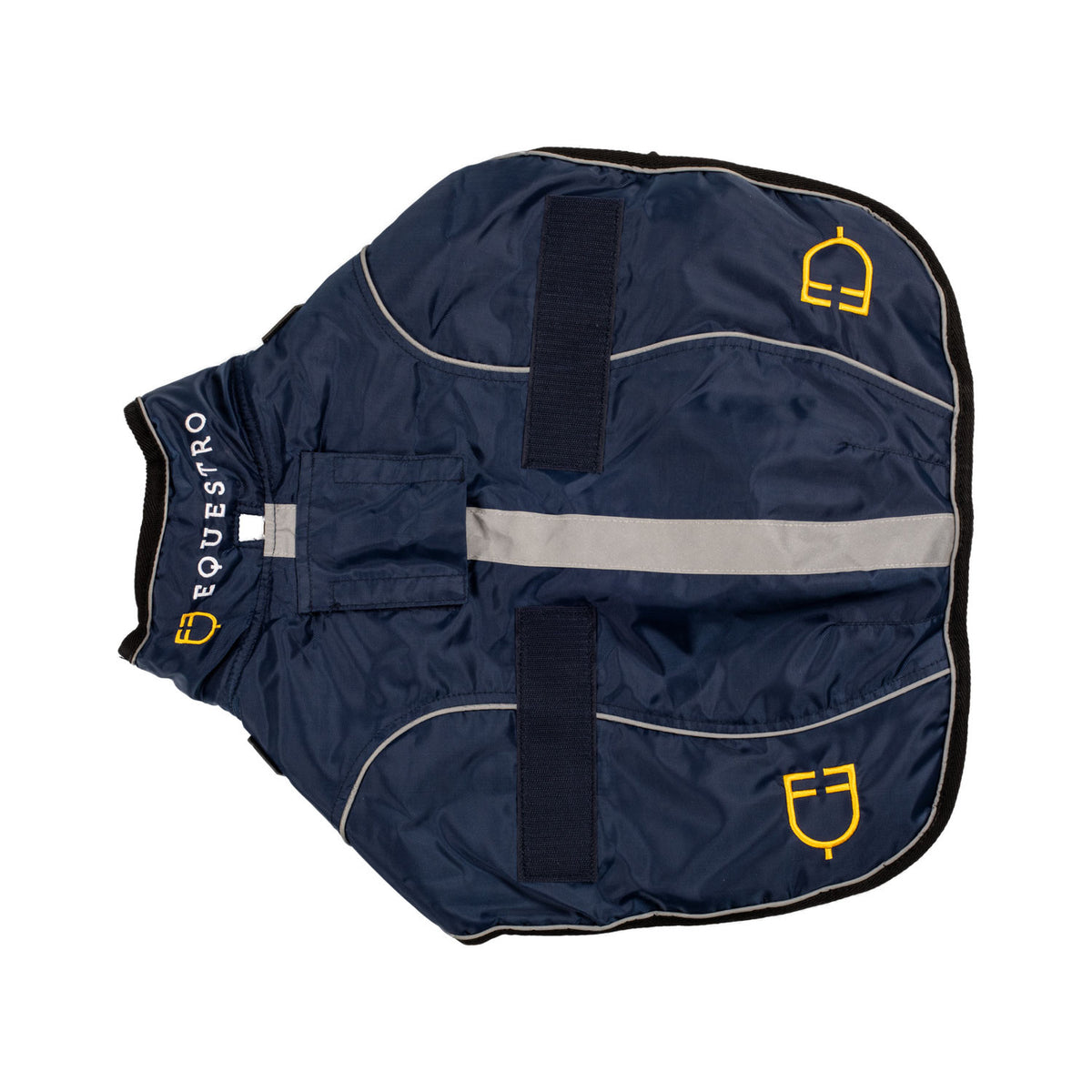 Cappotto per Cane Equestro Ribe | Piping Catarifrangente | 30-60 cm