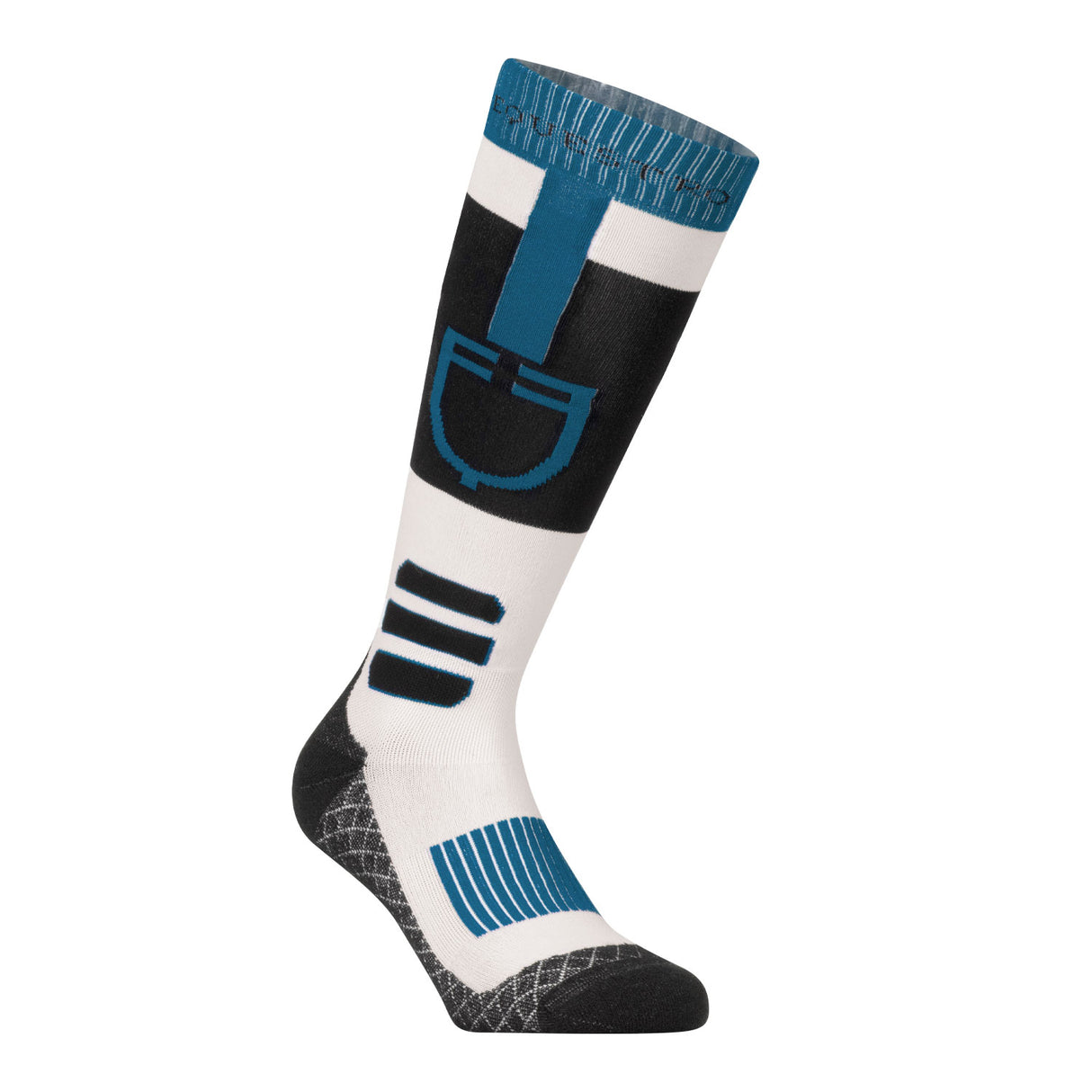 BLACK/ANTIQUE WHITE (11-0105)/BLUE CORAL (19-4526)