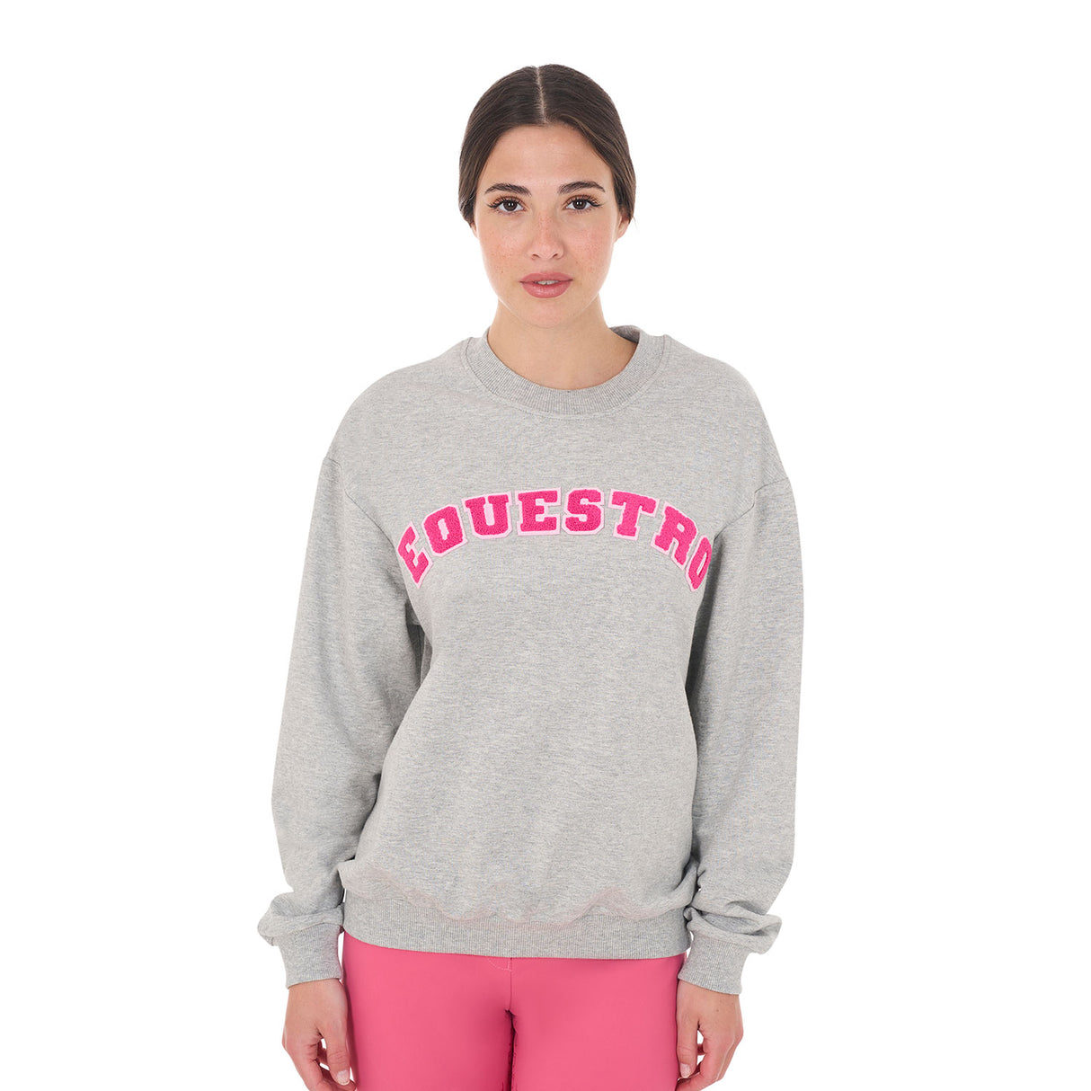 LIGHT GREY MELANGE/HONEYSUCKLE (18-2120)