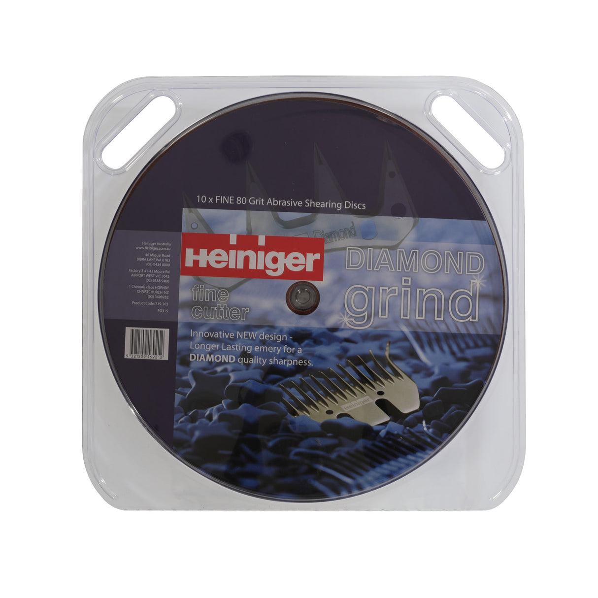 EMERY PAPER FINE 80 GRIT ( CUTTERS), BLISTER PACK 10 PCS