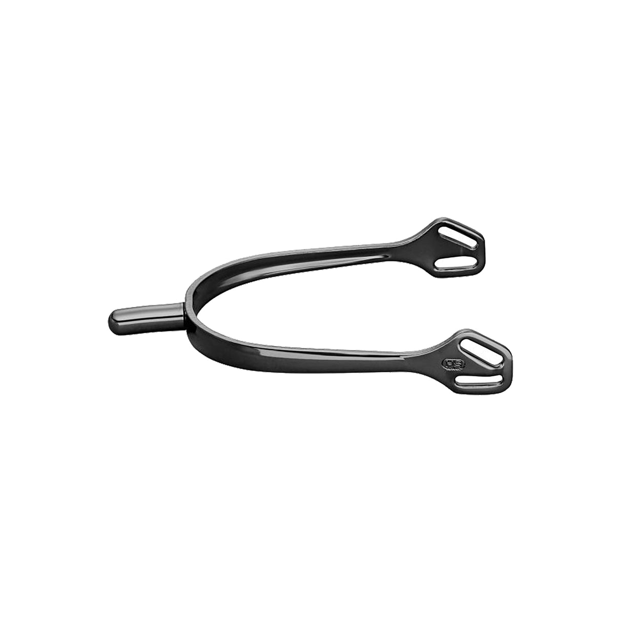ULTRA fit spurs with Balkenhol fastening - Stainless steel anthracite, 25 mm rounded