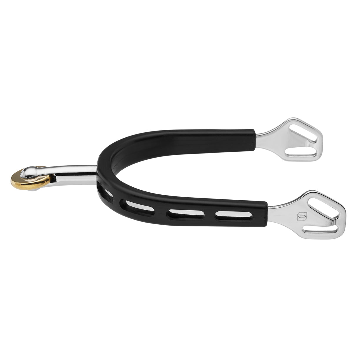 ULTRA FIT EXTRA GRIP SPURS WITH BALKENHOL FASTENING - STAINLESS STEEL, 35 MM ROLLER HORIZ