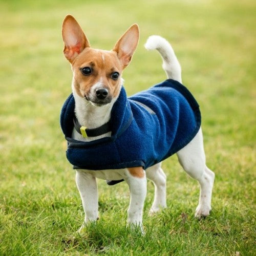 Horseware Signature Dog Fleece | Pile Cane Navy e Multicolore