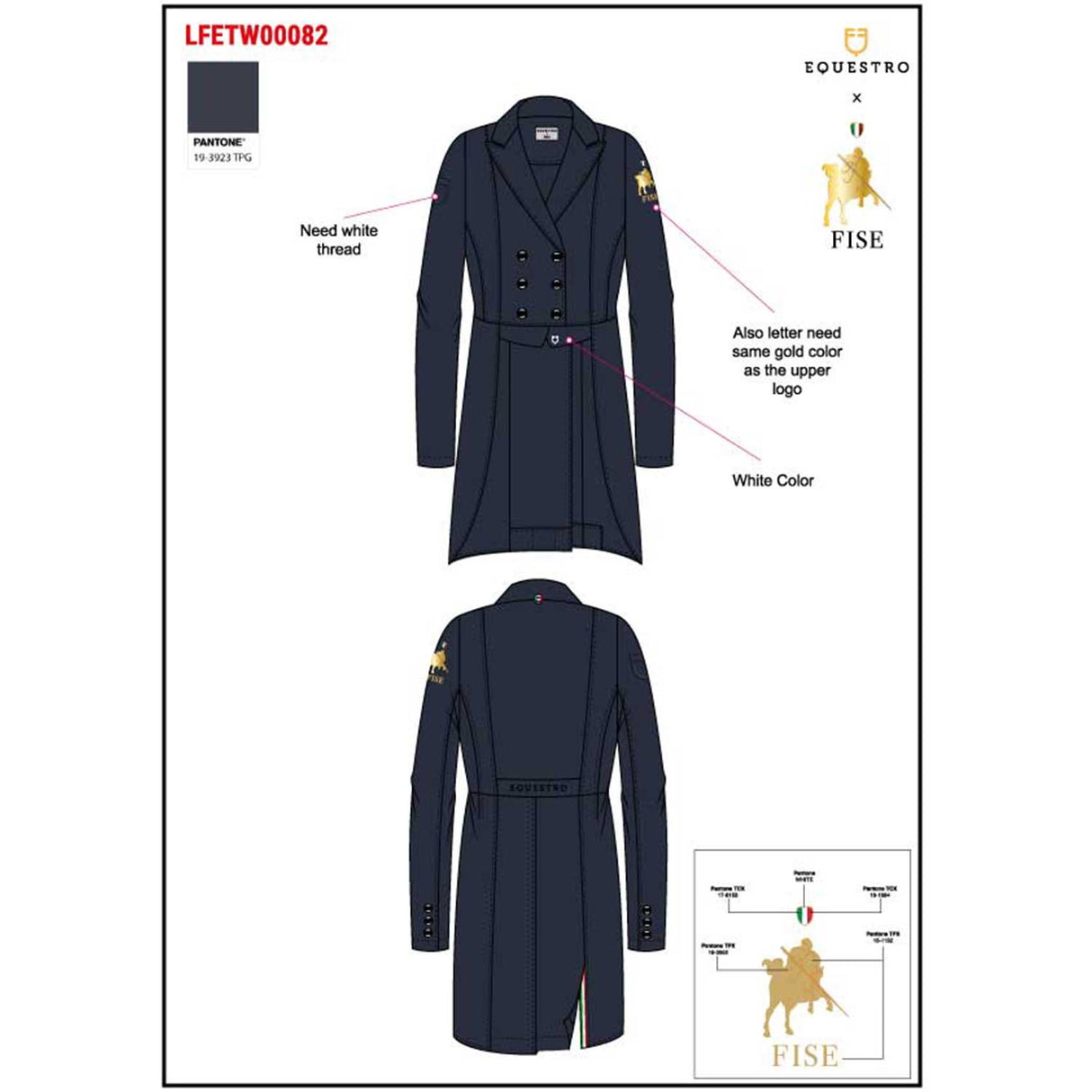 NAVY BLAZER (19-3923)