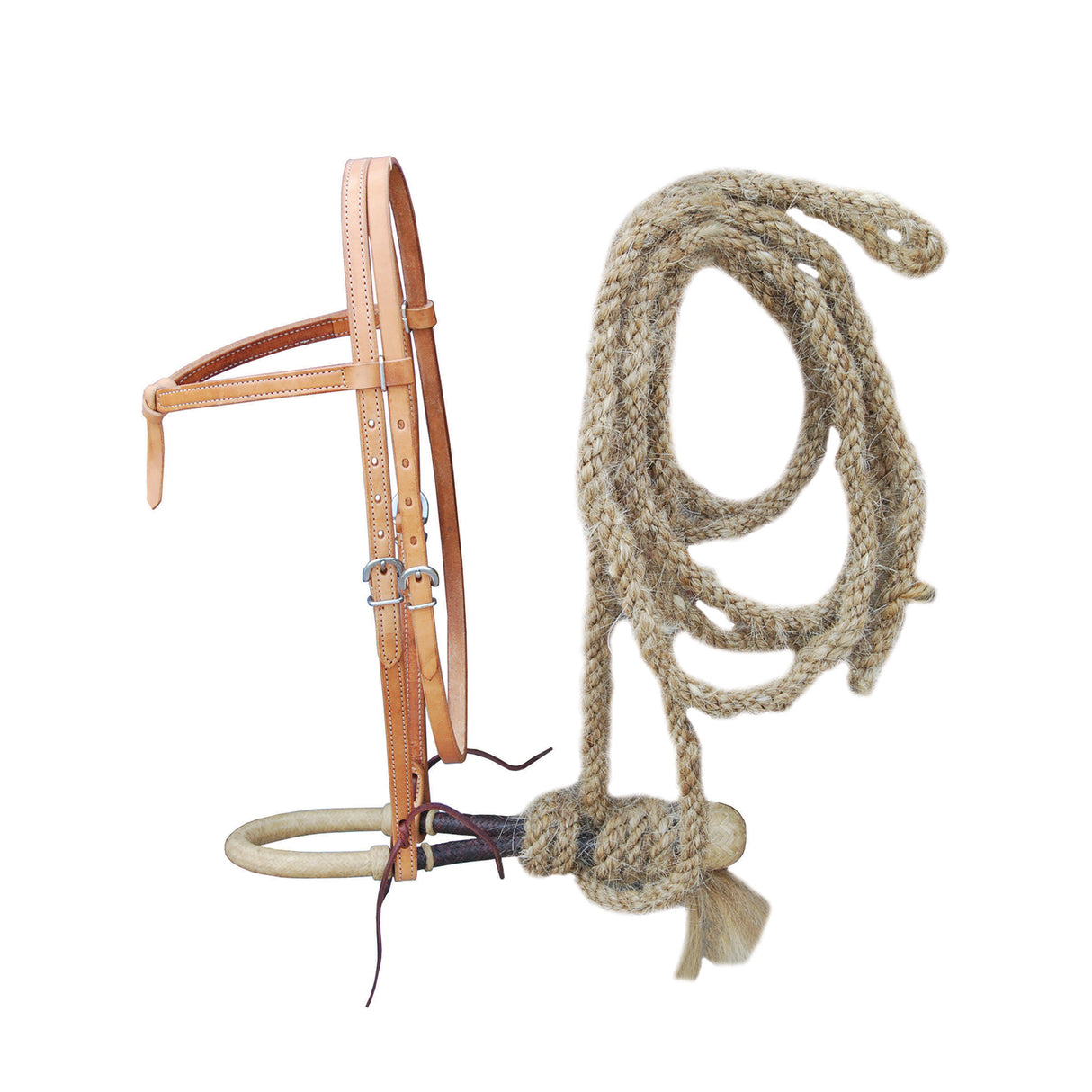 SET BOSAL + MECATE CRINE + TESTIERA LAKOTA