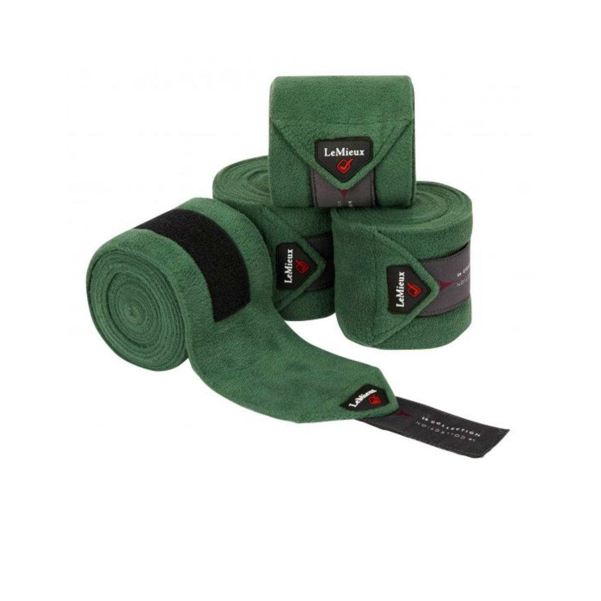 FASCE LEMIEUX POLO HUNTER GREEN SET DA 4