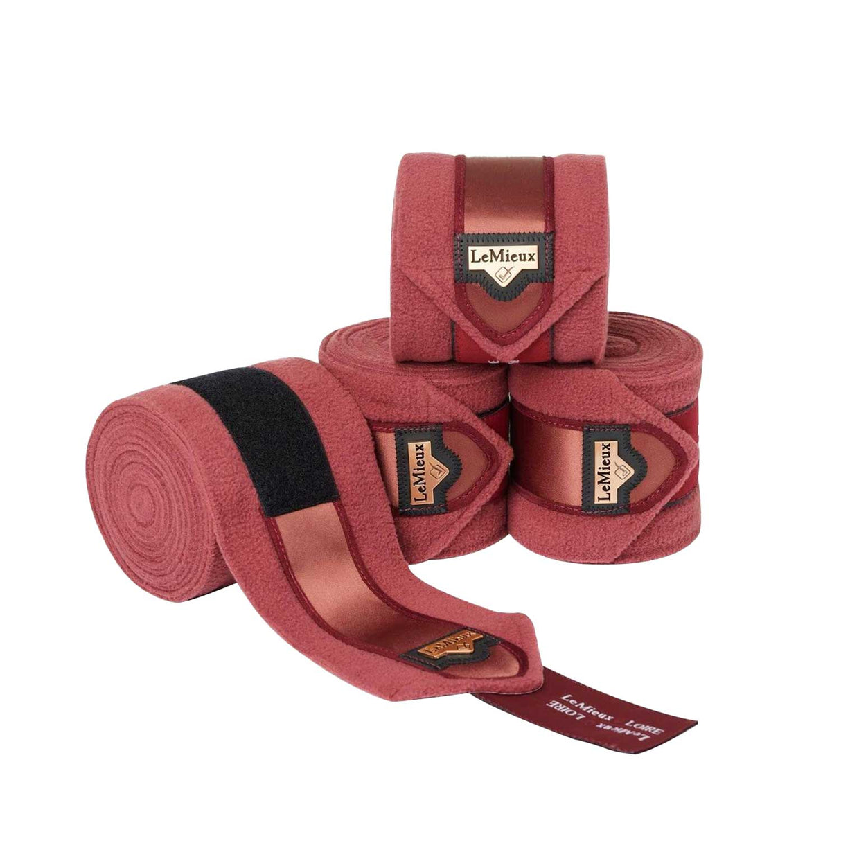 LOIRE POLO BANDAGES ORCHID SET DA 4