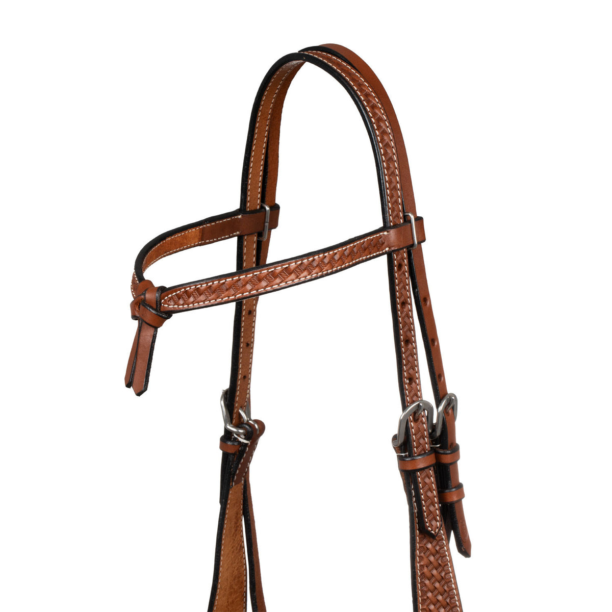 Bosal Set Pool's con Decorazioni Basket in Rawhide e Mecate