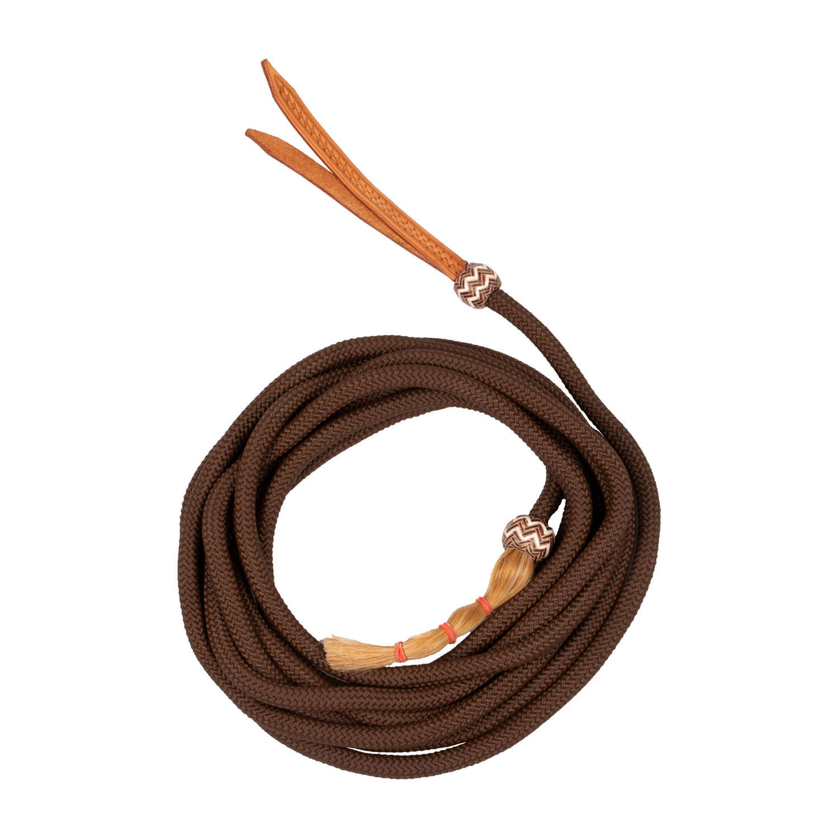 Bosal Set Pool's con Decorazioni Basket in Rawhide e Mecate