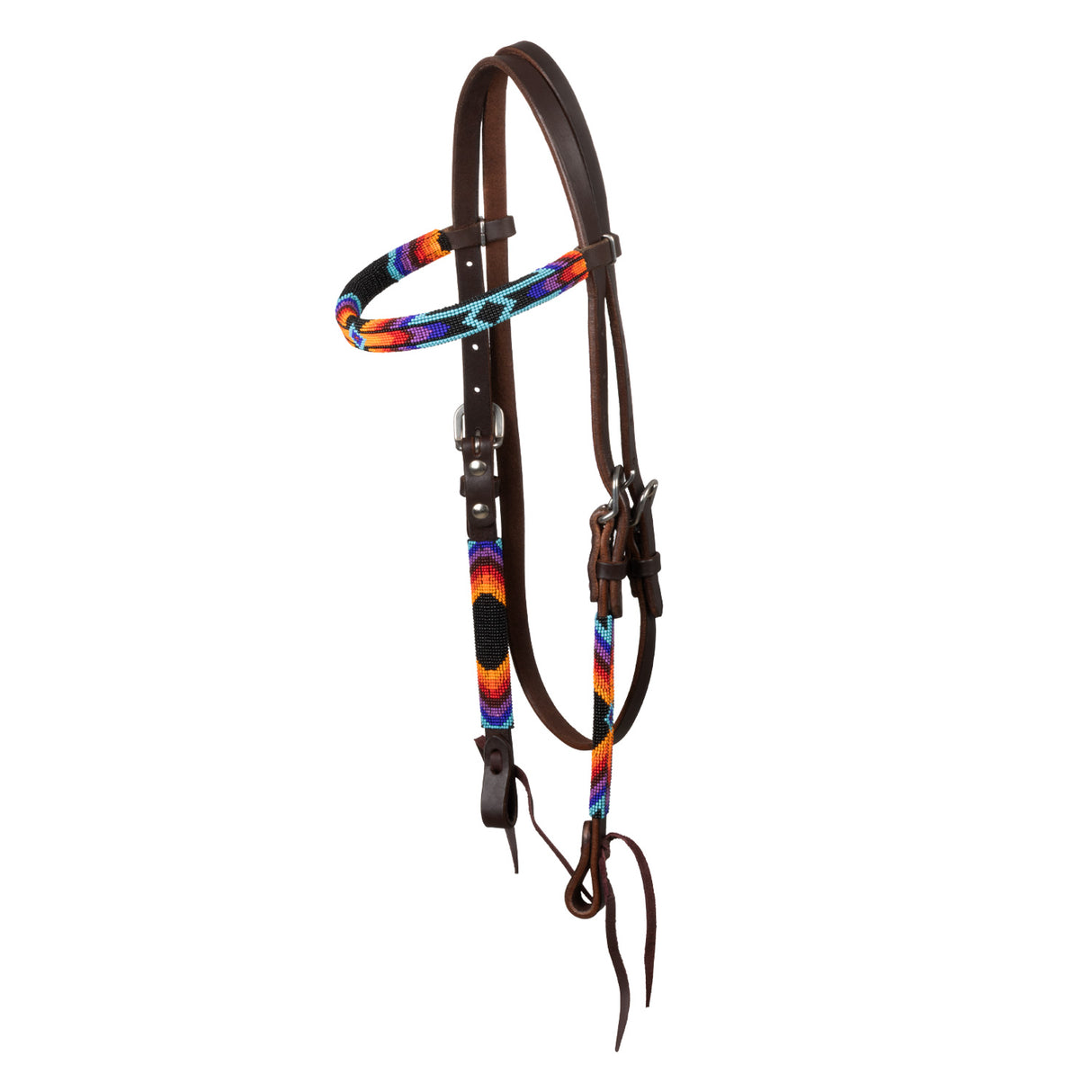 BRIGLIA WESTERN SERAPE CON PERLINE OLIATA