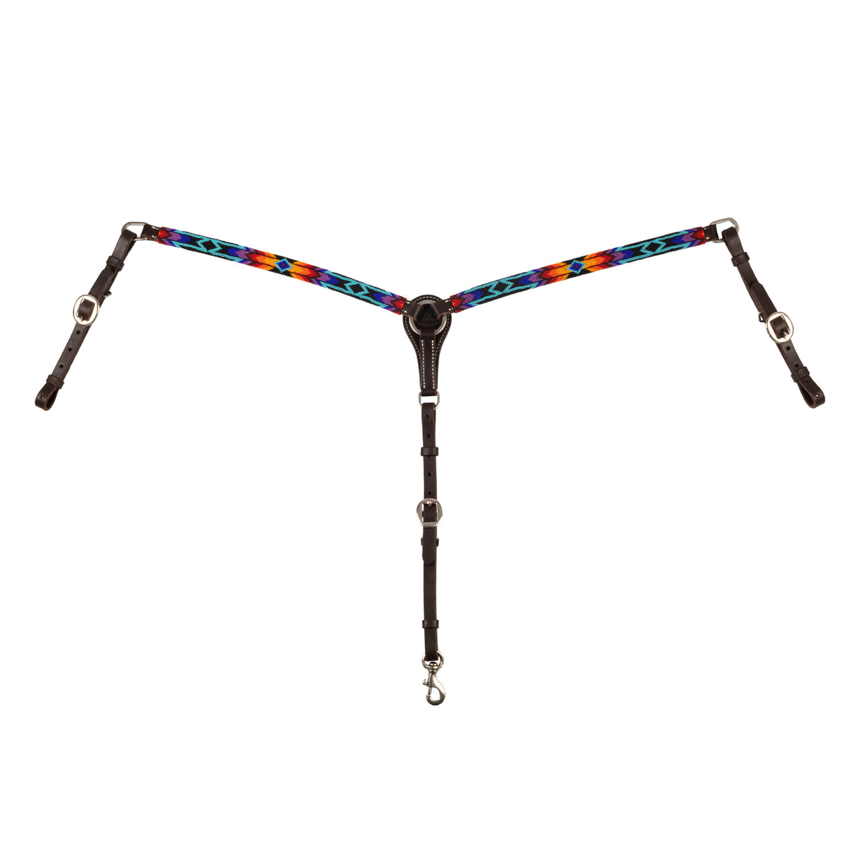 PETTORALE IN OLIO WESTERN CON PERLINE SERAPE