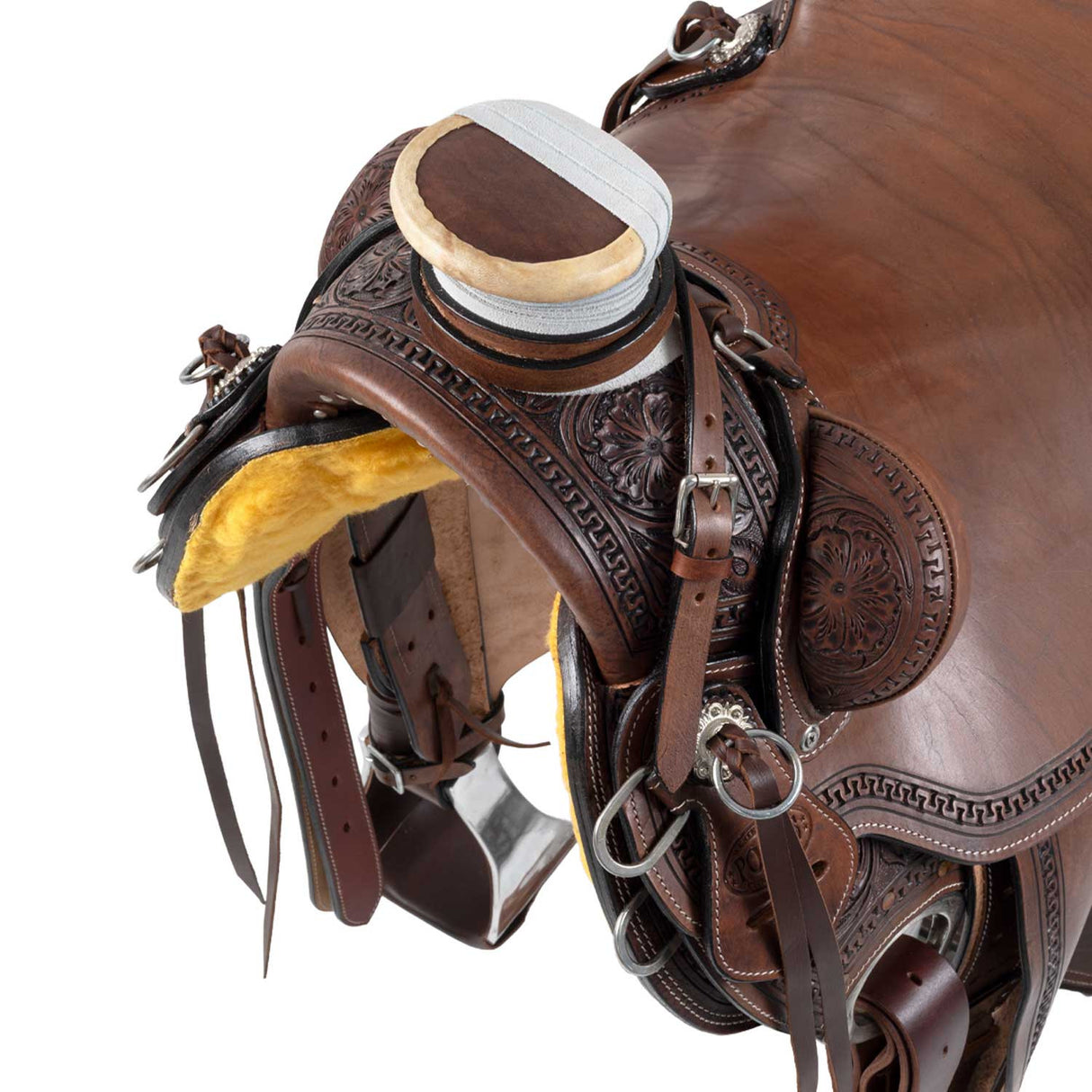 SELLA WADE WESTERN CHEYENNE CON SOTTOPANCIA POSTERIORE E PARACOLTELLO
