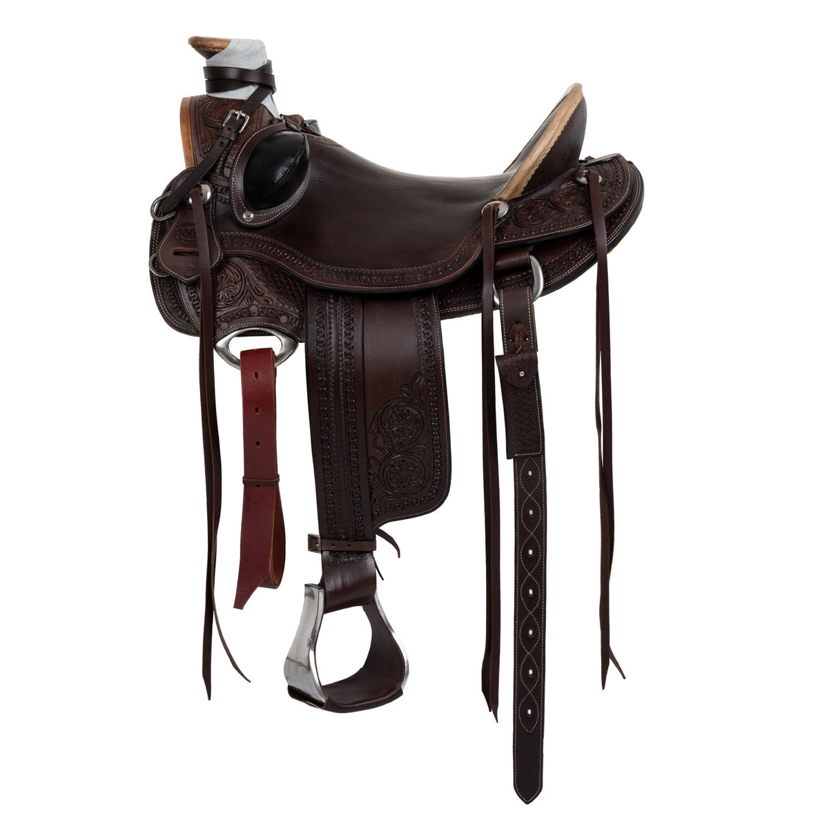Sella Western Wade Ranch con Flower Tooling