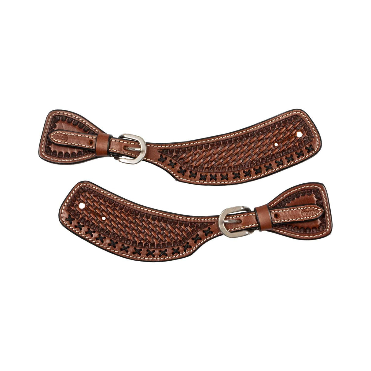 LACCIOLINI PER SPERONI WESTERN CON DECORAZIONI