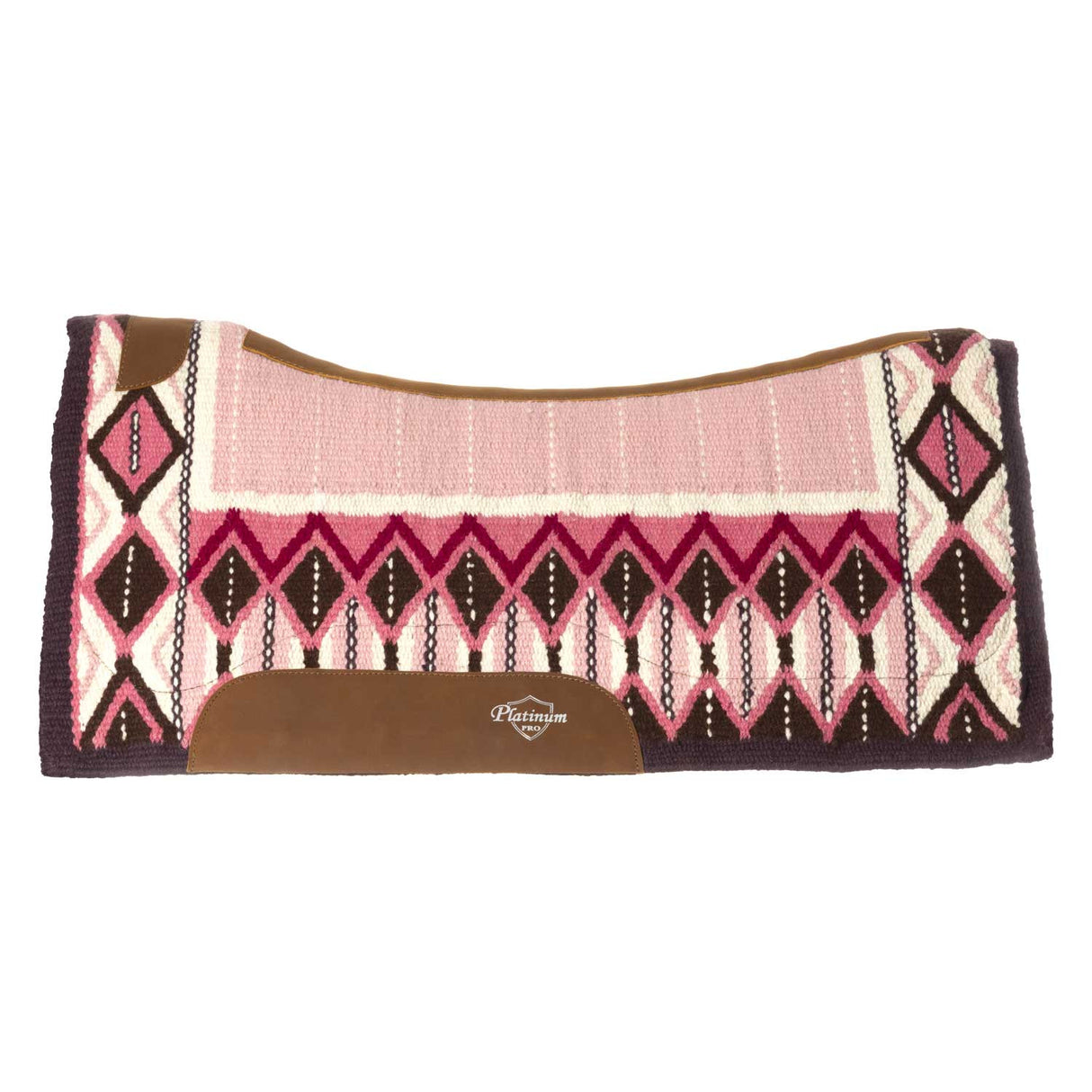 CONTOURED SADDLE PAD WITH WOOLEN BLANKET 34X36