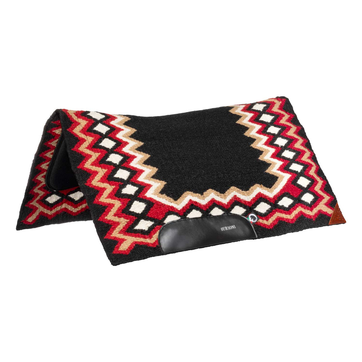 BLACK/RED/SAND