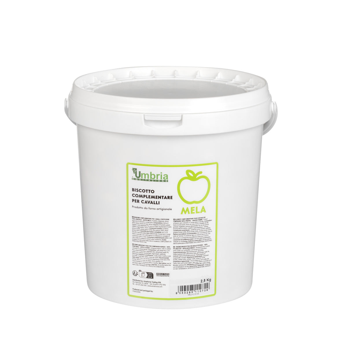 BISCOTTO VEGETALE PER CAVALLI GUSTO MELA (2,5 kg)