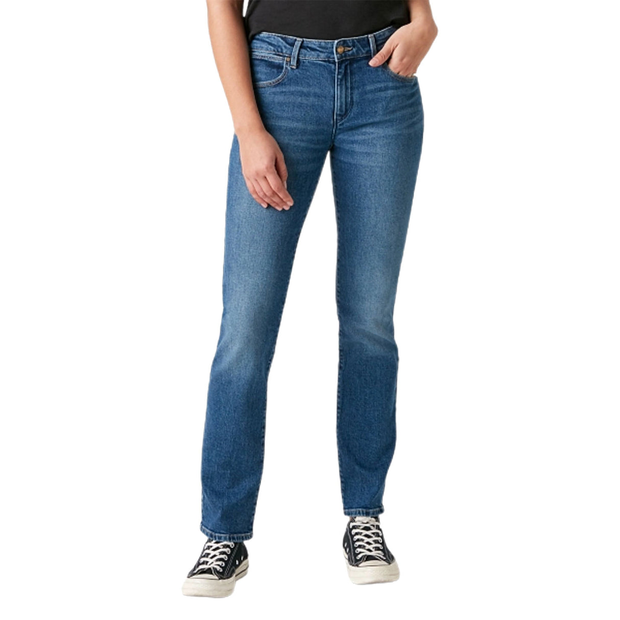 Jeans Wrangler straight air blue