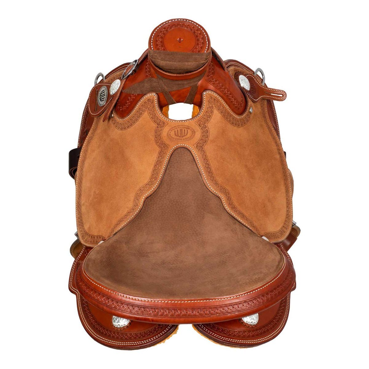 Sella Westwood Classic Ladywade – Cognac Reverse Natural Border #81 | Nabuck 5020