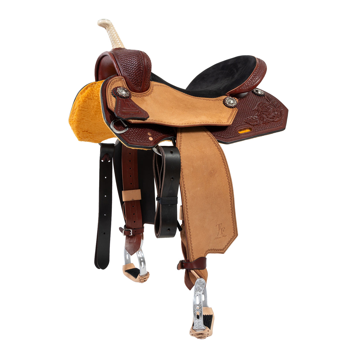 COGNAC / BLACK