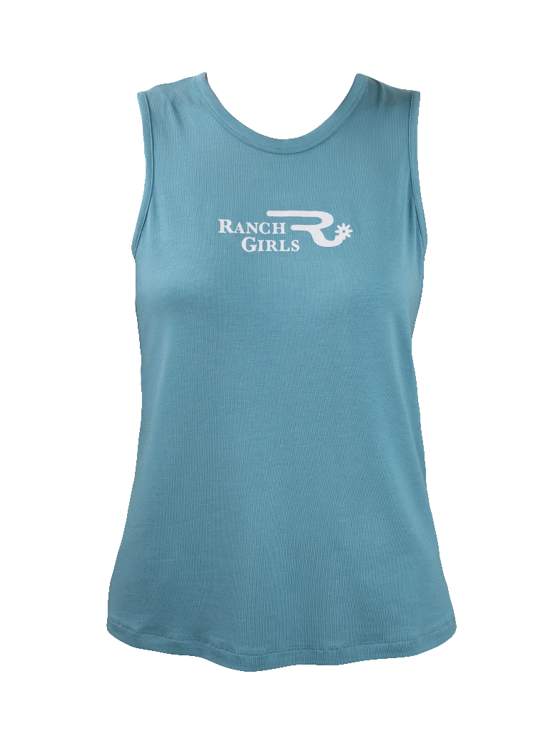 Ranch Girls Tanktop ´Della` reef waters