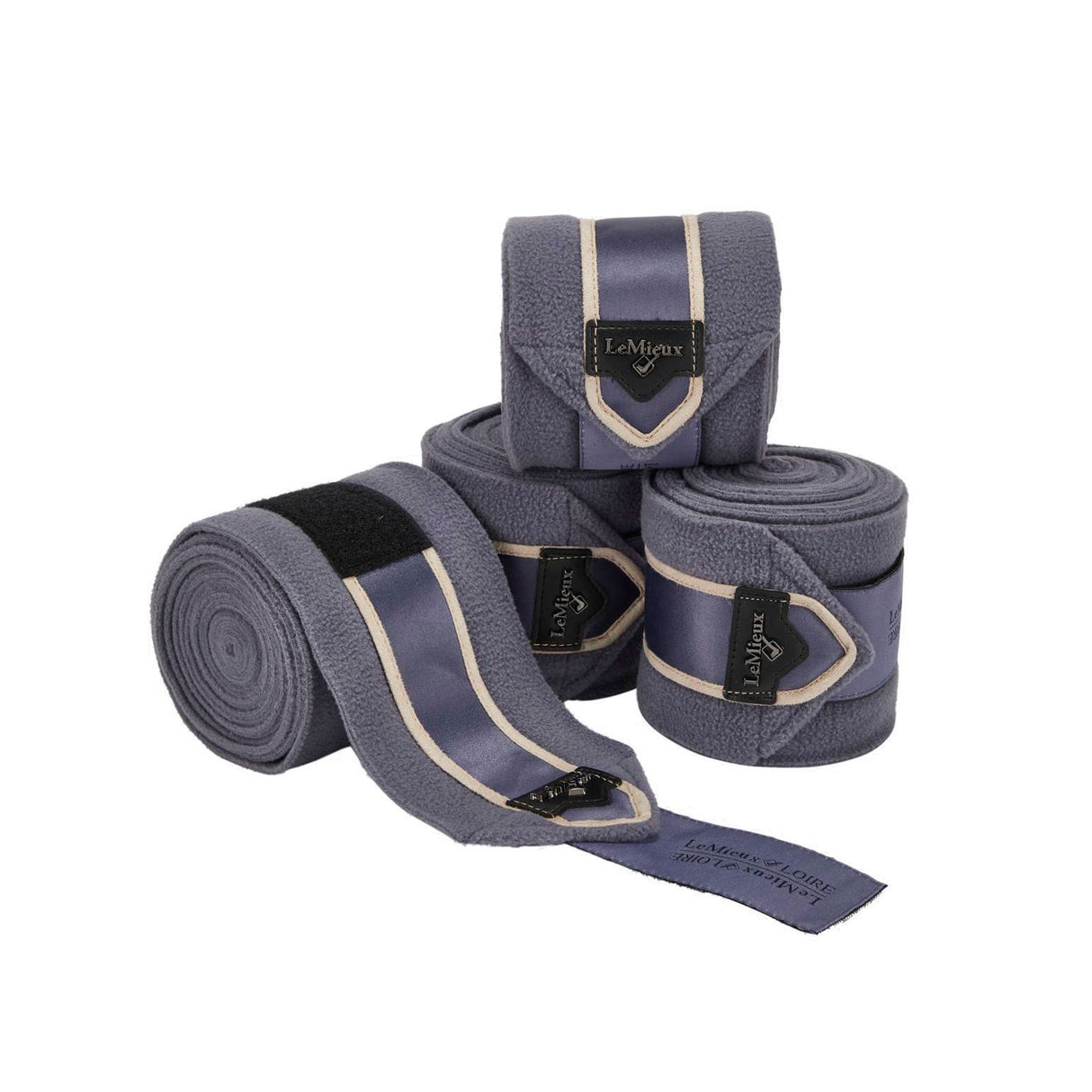 Loire polo bandages blue set da 4