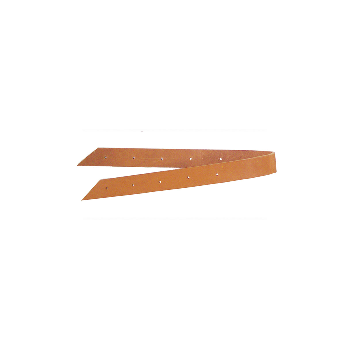 Riscontro in cuoio corto western 46 cm