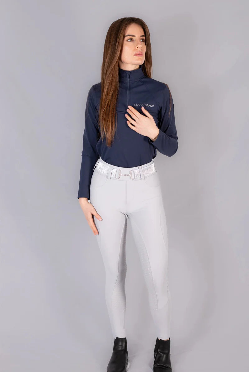 EQUUS.BRAND LEGGINGS ORMA GRIGIO CHIAR