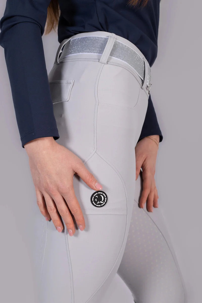 EQUUS.BRAND LEGGINGS ORMA GRIGIO CHIAR