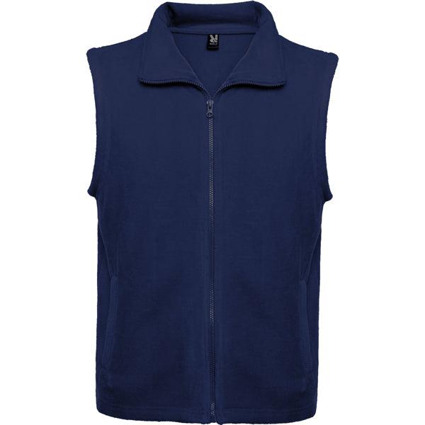Gilet in pile New Bellagio Roly con collo alto e tasche con zip