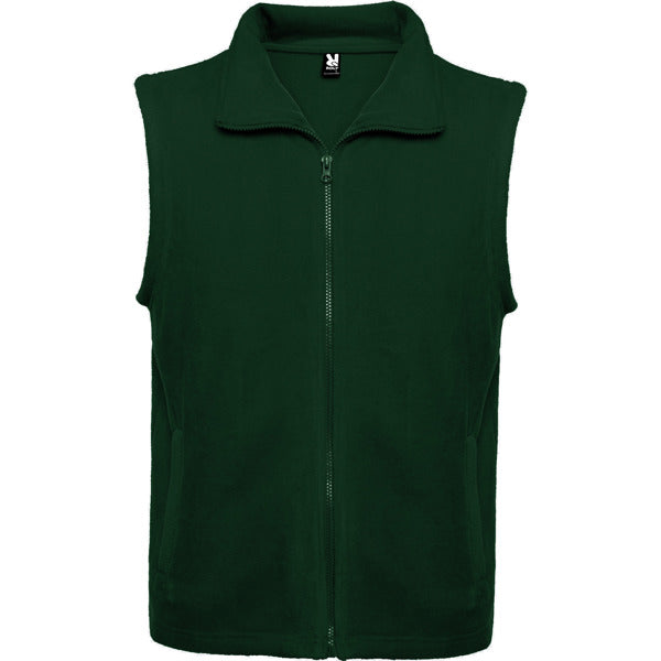 Gilet in pile New Bellagio Roly con collo alto e tasche con zip