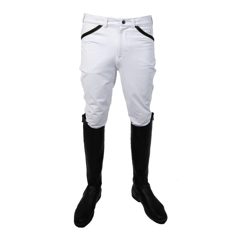 PANTALONE UOMO OXFORD BIANCO EQUUS.BRAND