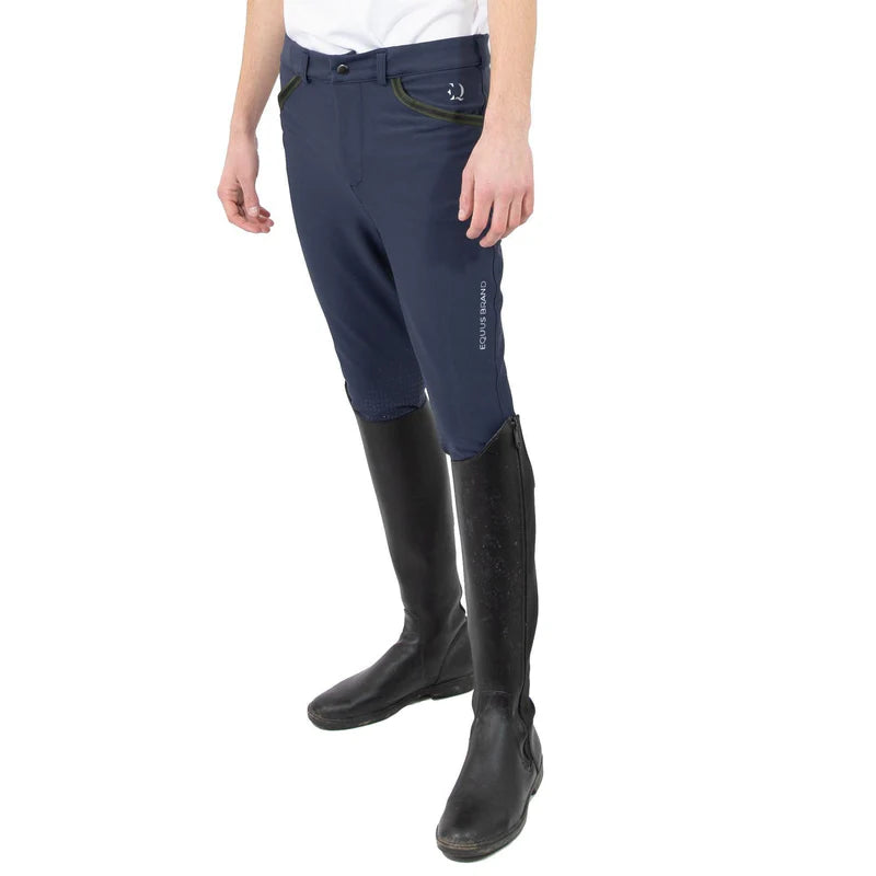 PANTALONE UOMO OXFORD BLU EQUUS. BRAND