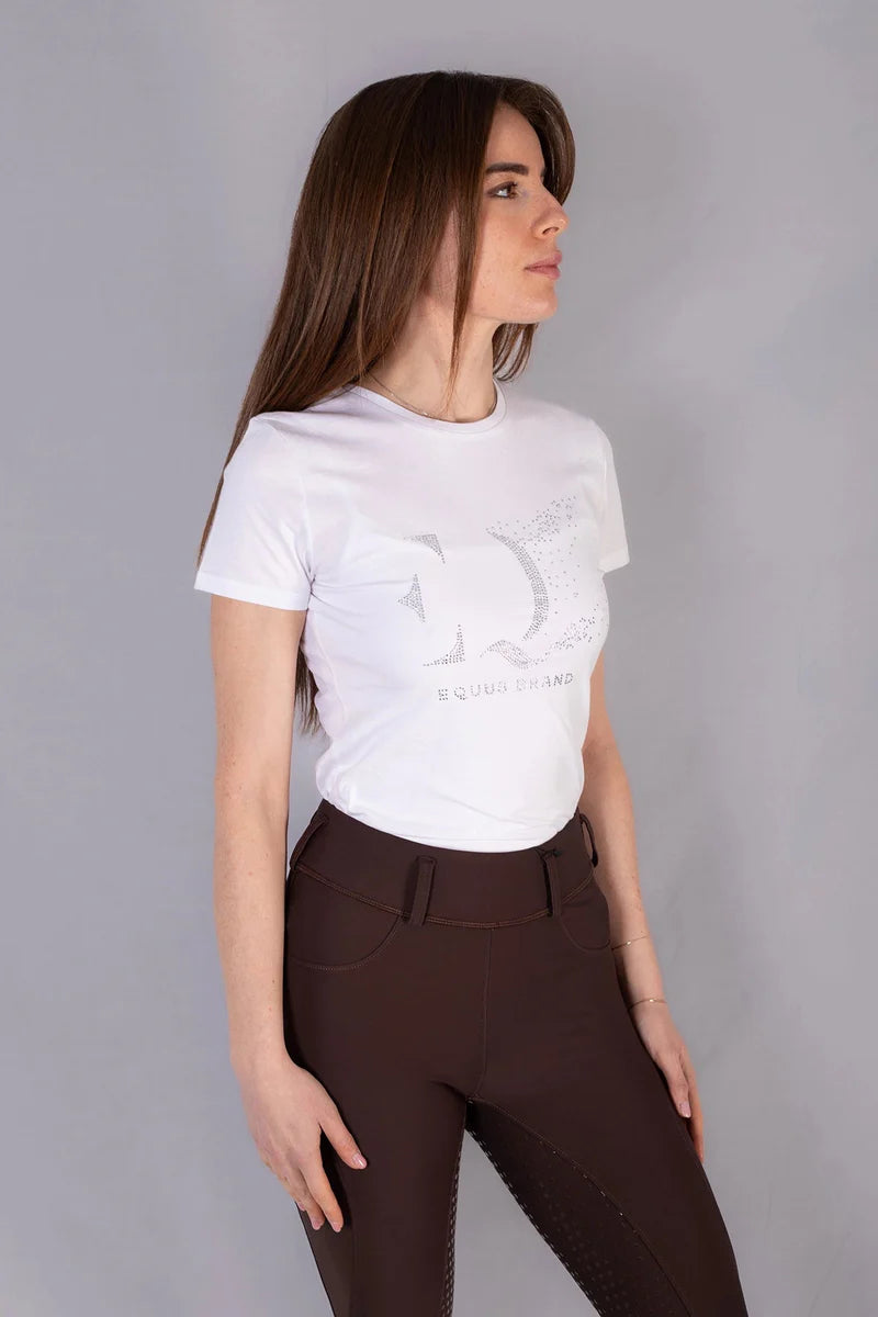 T-SHIRT SWAROVSKI FADE EQUUS. BRAND