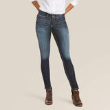 Jeans skinny Ella a vita media con lunghezza esterna