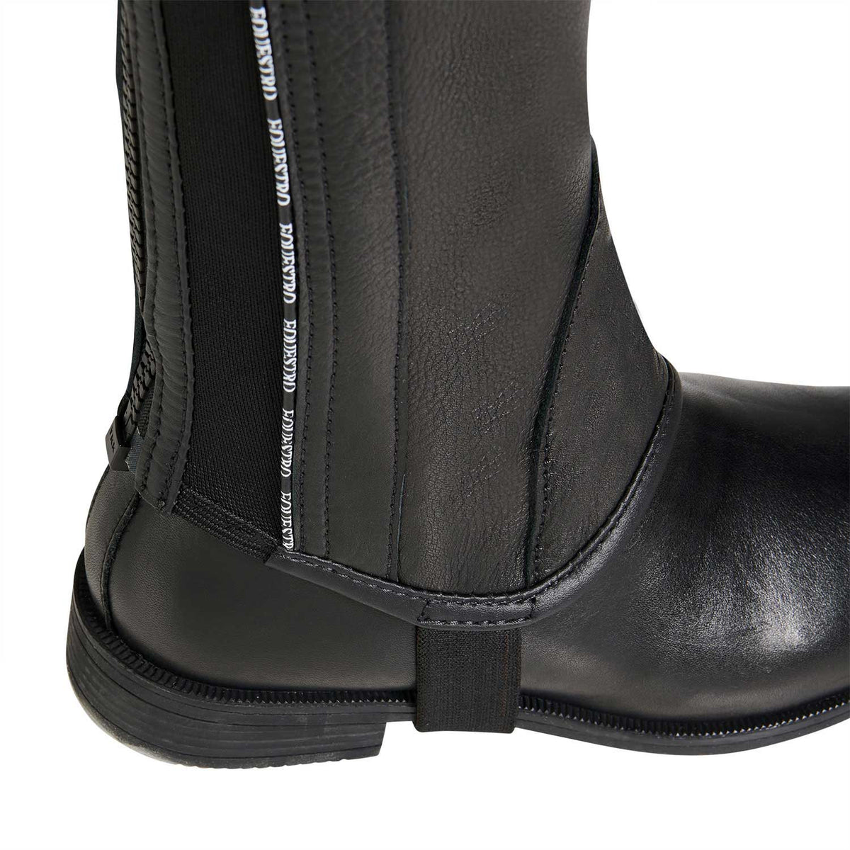 Ghette equitazione Equestro in cuoio con profilo a contrasto