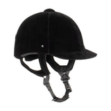 Pro-Tech Cap Pro-Tech Velluto con Rotella – Casco da Equitazione Adulti
