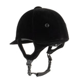 Pro-Tech Cap Pro-Tech Velluto con Rotella – Casco da Equitazione Adulti