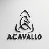 LOGO CONTRATTO ACAVALLO PRESPAZIATO DA MURO h 35cm