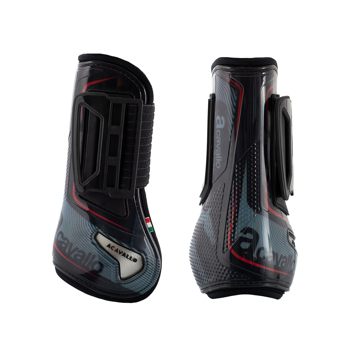 BLACK/RED