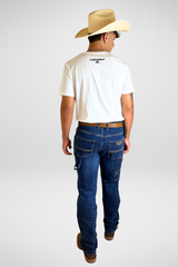 Rawhide Jeans Bull – Jeans Western Carpenter con Chaps
